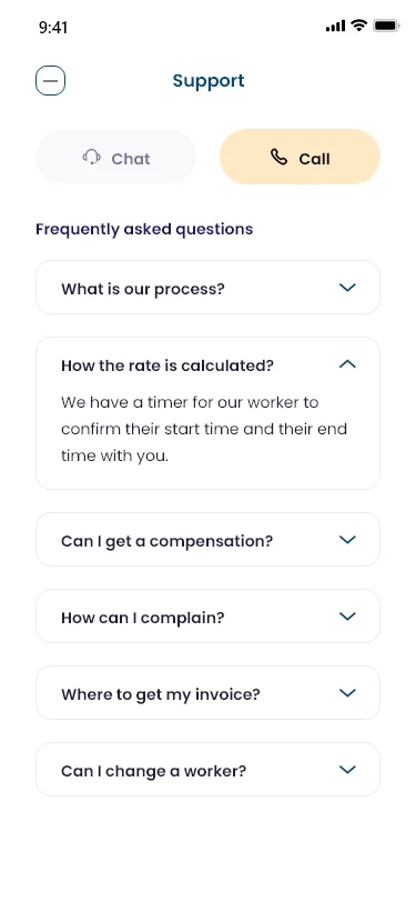 IN-APP SUPPORT